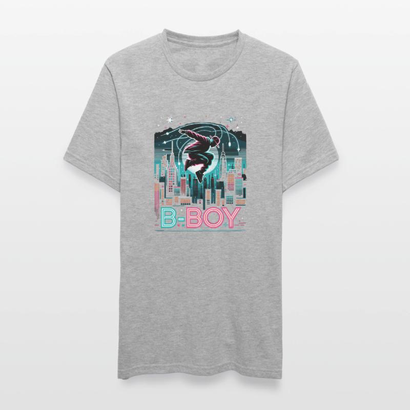Breakdance Breakdance Breakdance Bambini Maglietta unisex, mix cotone e poliestere