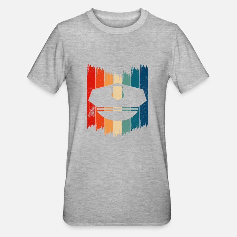 Security Kleidung Security Zubehör - Unisex Polycotton T-Shirt - Grau meliert