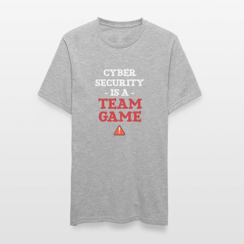 Cyber Security Ist Ein Team-game-programmierer Unisex Polycotton T-Shirt