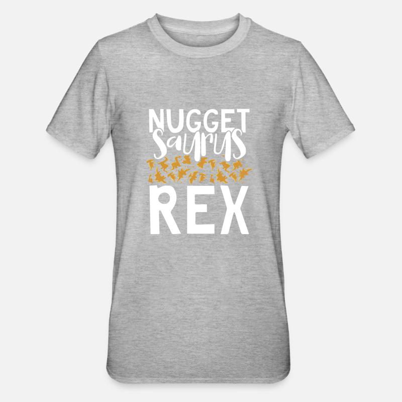 Pépite Saurus Rex - T-shirt polycoton Unisexe - gris chiné