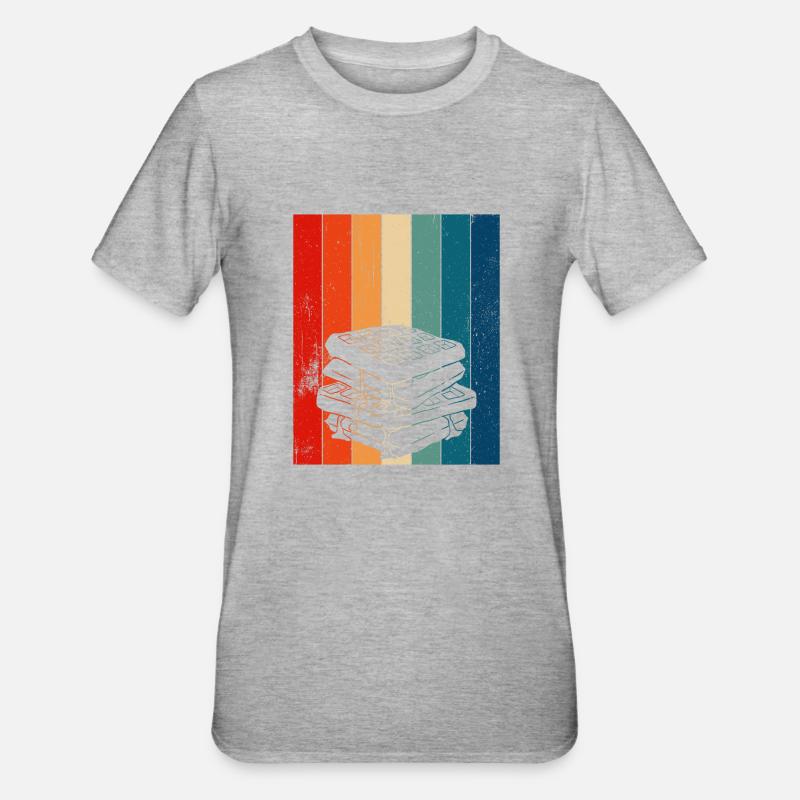Waffle making waffle maker - Unisex Polycotton T-Shirt - heather grey