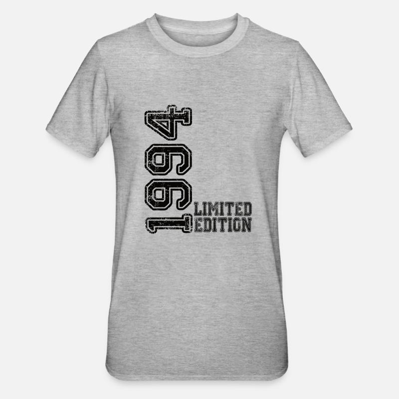 Edition limitée 1994 - T-shirt polycoton Unisexe - gris chiné