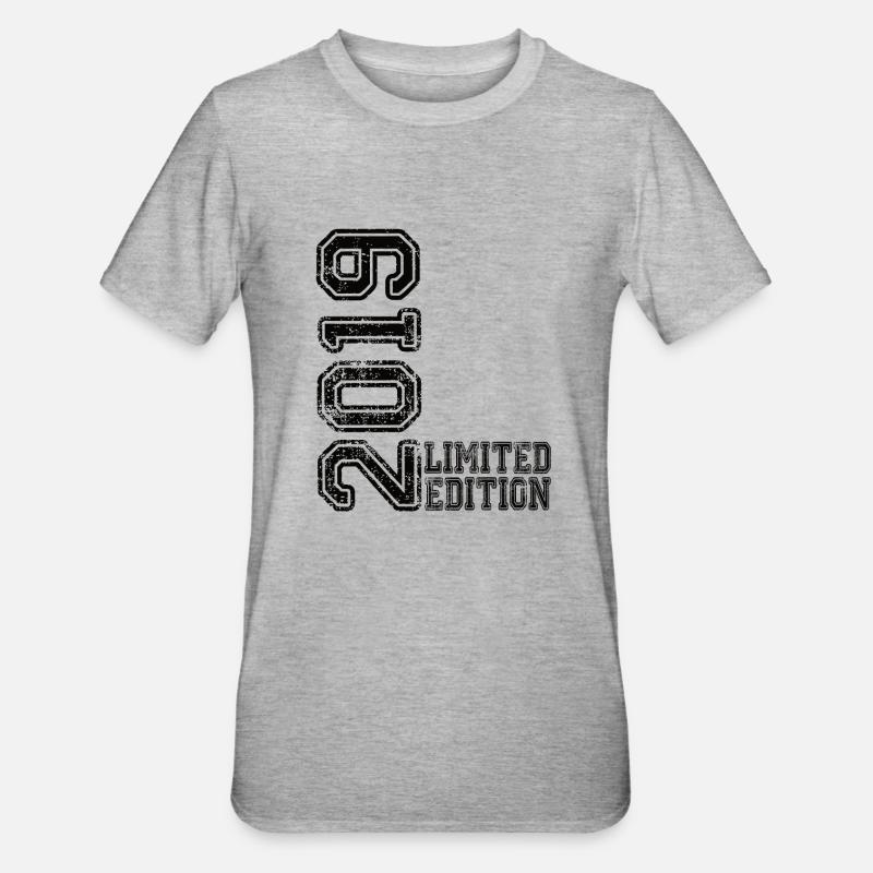 Édition limitée 2019 - T-shirt polycoton Unisexe - gris chiné