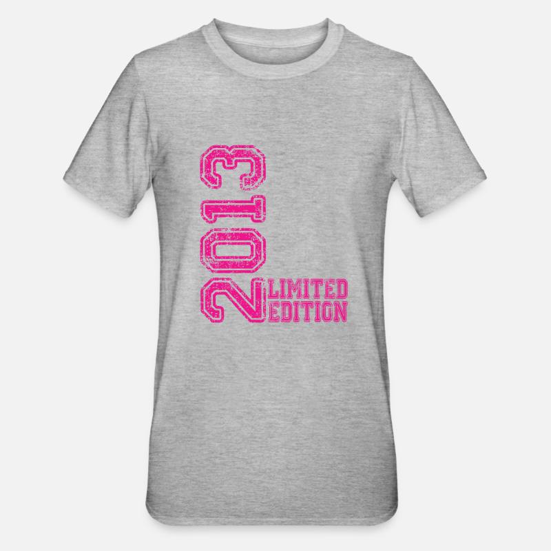 Édition limitée 2013 - T-shirt polycoton Unisexe - gris chiné