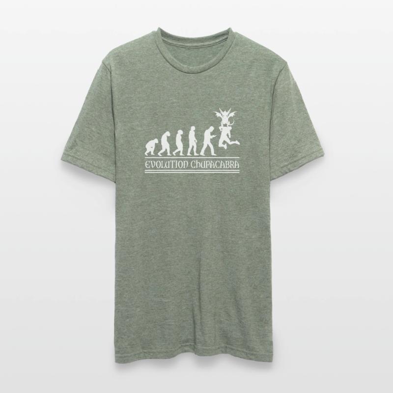 Cryptozoologists Chupacabra Creatures Evolution Unisex Polycotton T-Shirt