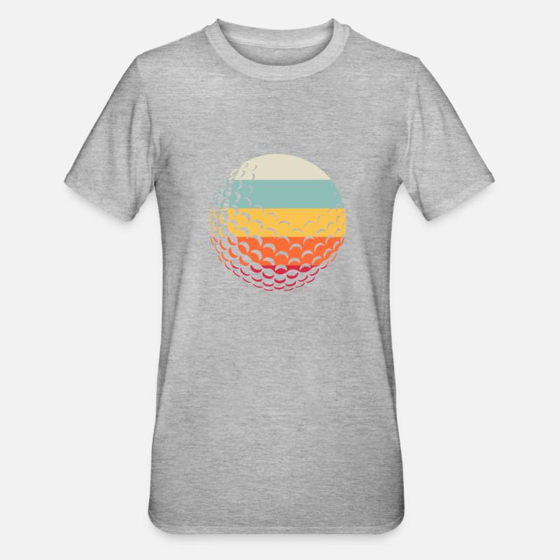 Golf Golfeurs Golfeurs - T-shirt polycoton Unisexe - gris chiné