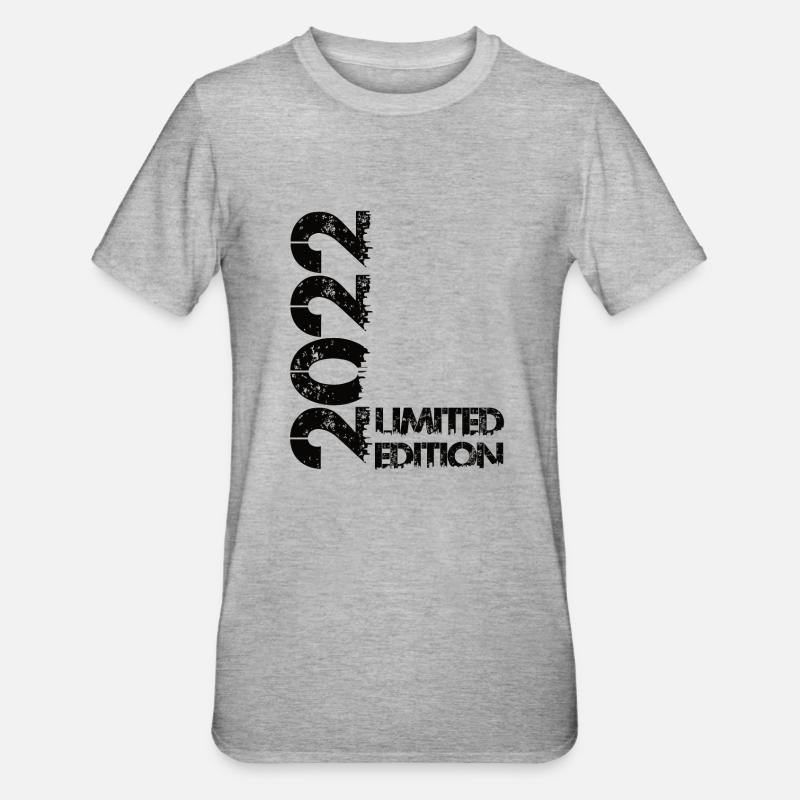 Édition limitée 2022 - T-shirt polycoton Unisexe - gris chiné