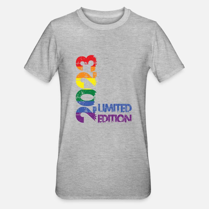 Édition limitée 2023 - T-shirt polycoton Unisexe - gris chiné
