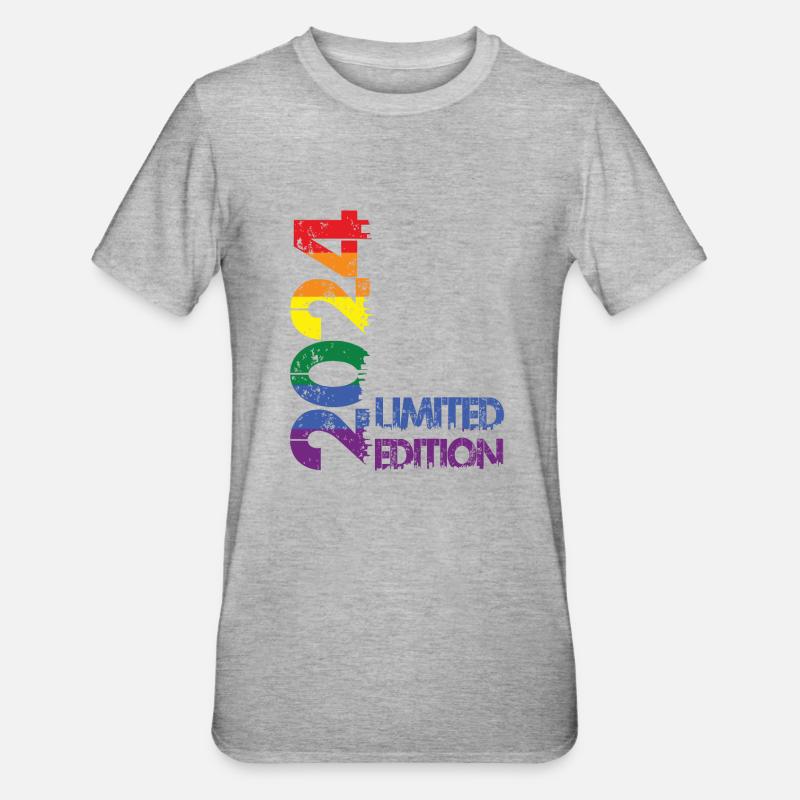 Édition limitée 2024 - T-shirt polycoton Unisexe - gris chiné