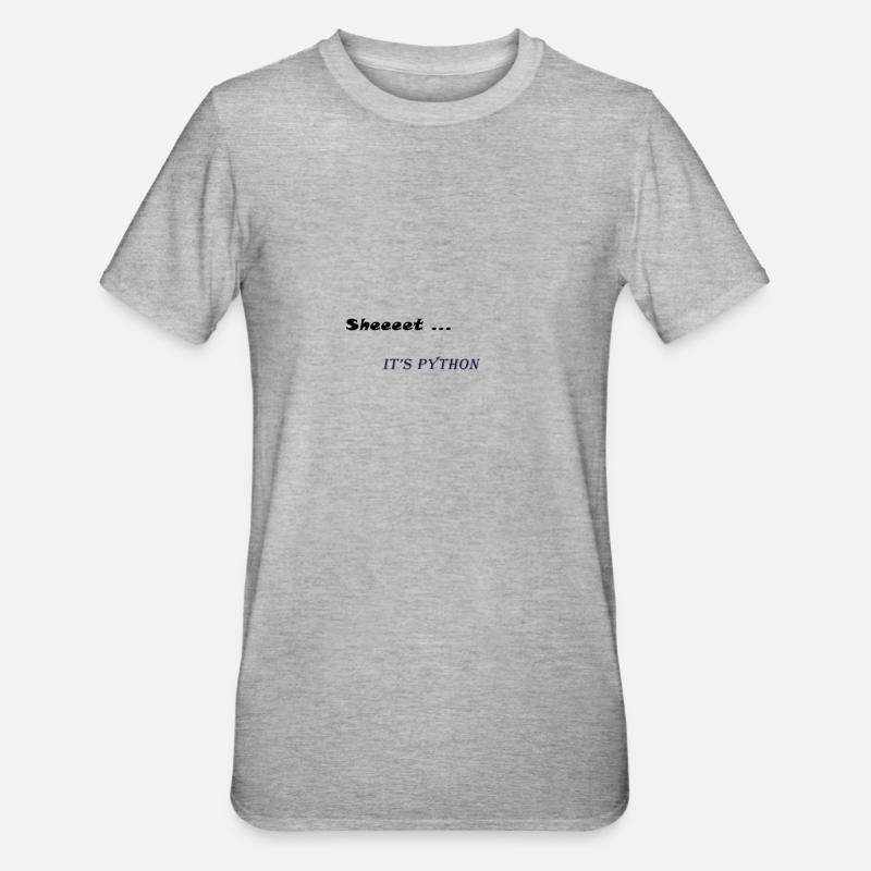 phthonnnnn - T-shirt polycoton Unisexe - gris chiné