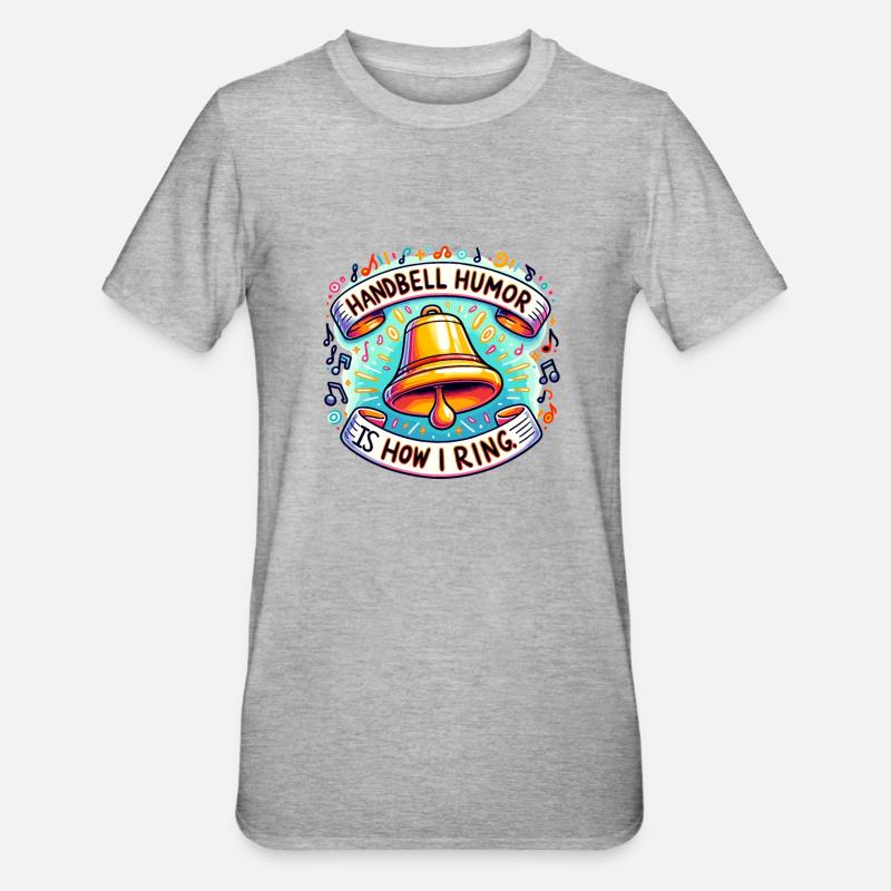 Ensemble for ringing - Unisex Polycotton T-Shirt - heather grey