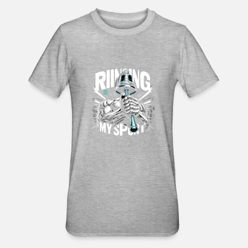Ensemble for ringing - Unisex Polycotton T-Shirt - heather grey