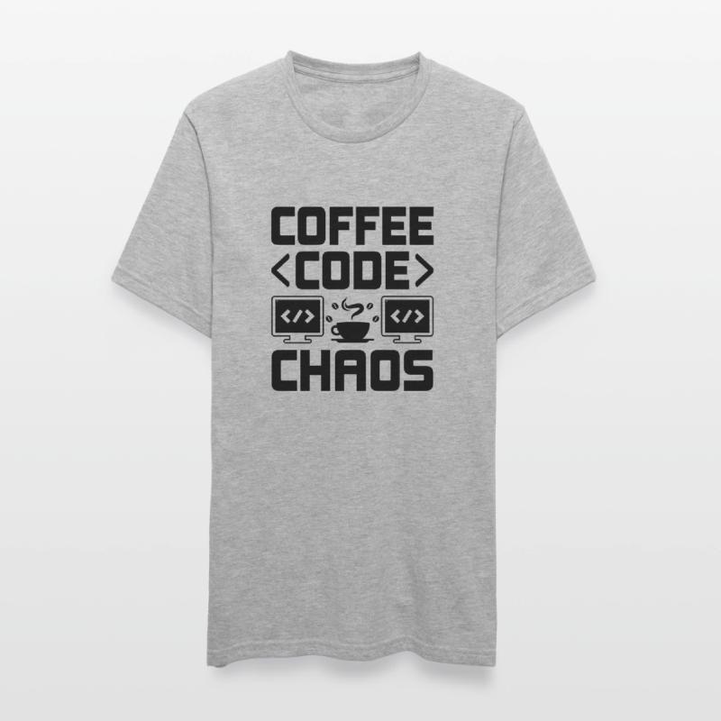 Kaffee-Codierung Programmierer Programmierer Entwickler Nerd Coff Unisex Polycotton T-Shirt