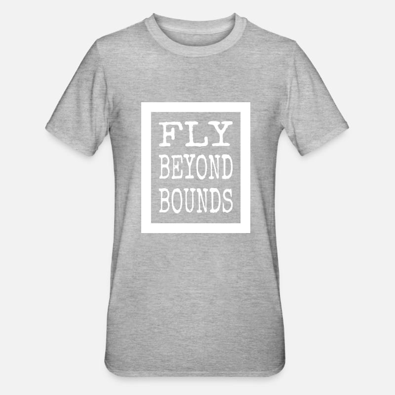 creativity fun artistic imagination happy - Unisex Polycotton T-Shirt - heather grey