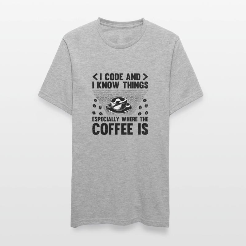 Kaffee-Codierung Programmierer Programmierer Entwickler Nerd Coff Unisex Polycotton T-Shirt