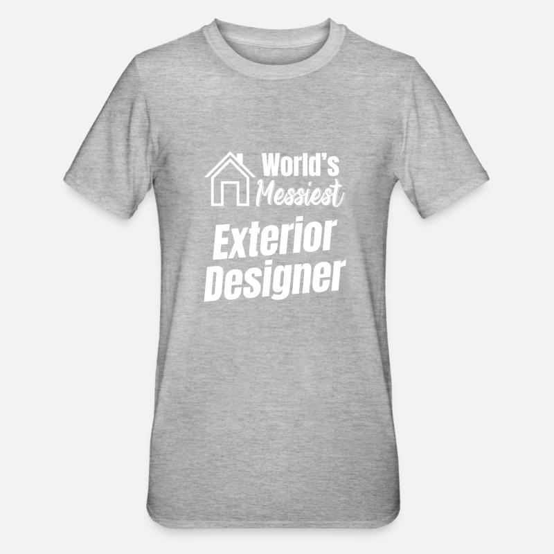 Le plus chaotique - T-shirt polycoton Unisexe - gris chiné