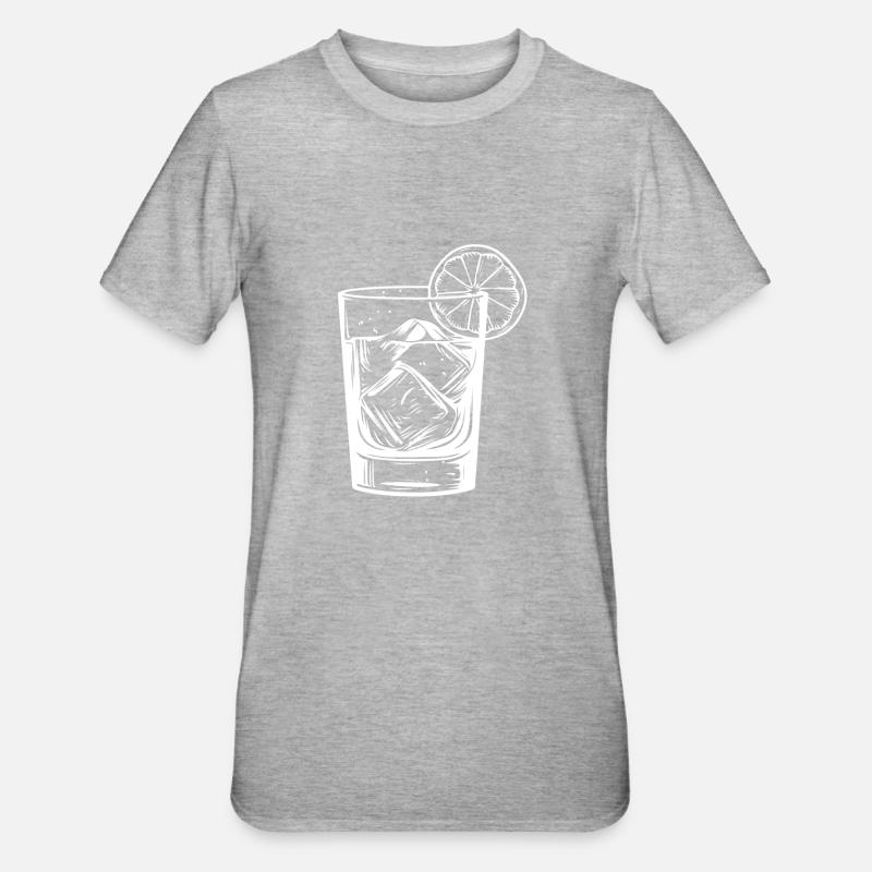 Boisson à la limonade - T-shirt polycoton Unisexe - gris chiné