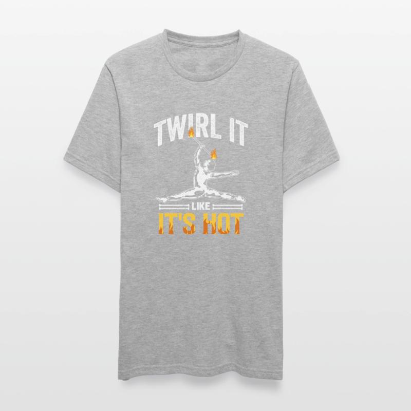 Fire Baton Fire Dance Fire Dancer Fire Dancer Unisex Polycotton T-Shirt
