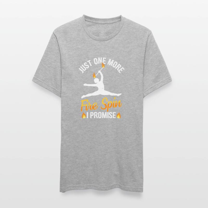 Fire Baton Fire Dance Fire Dancer Fire Dancer Unisex Polycotton T-Shirt