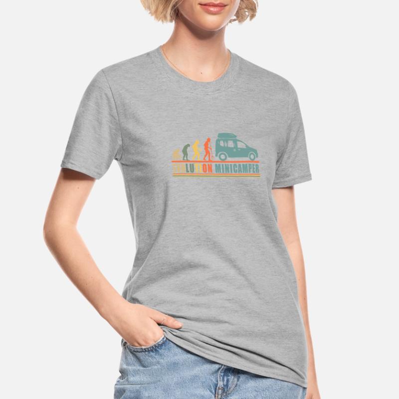 Evolution Minicamper Camping-Camper Microcamper Unisex Polycotton T-Shirt
