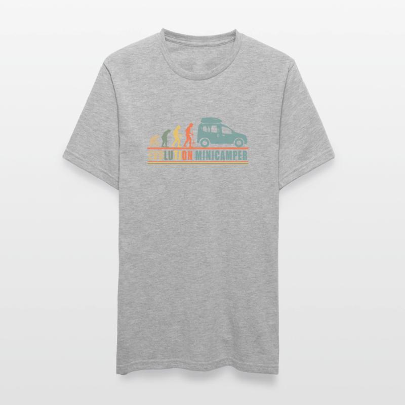 Evolution Minicamper Camping-Camper Microcamper Unisex Polycotton T-Shirt
