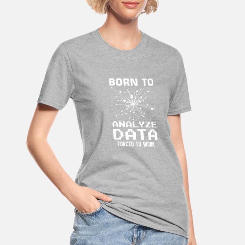 Machine Learning Algorithmen KI Datenanalyst Unisex Polycotton T-Shirt