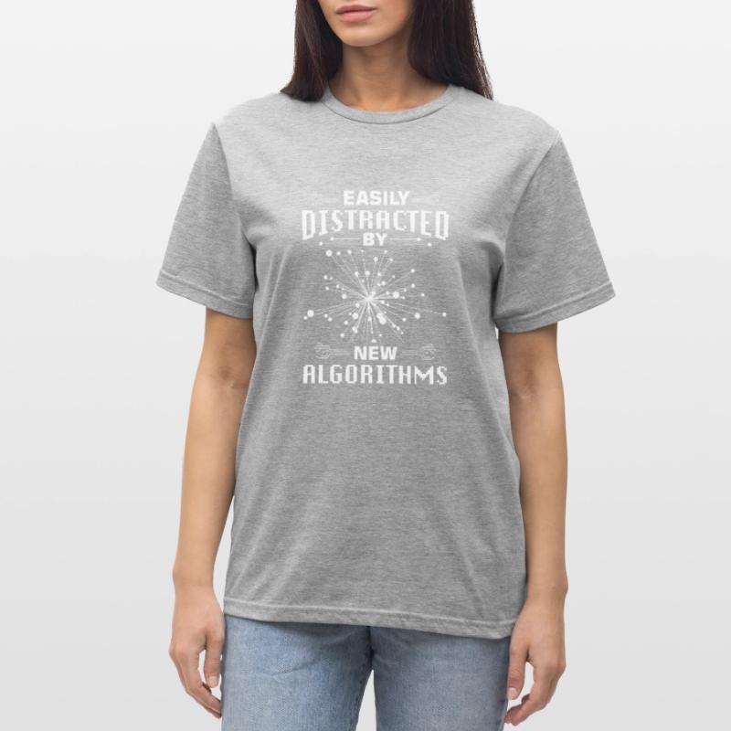 Machine Learning Algorithmen KI Datenanalyst Unisex Polycotton T-Shirt