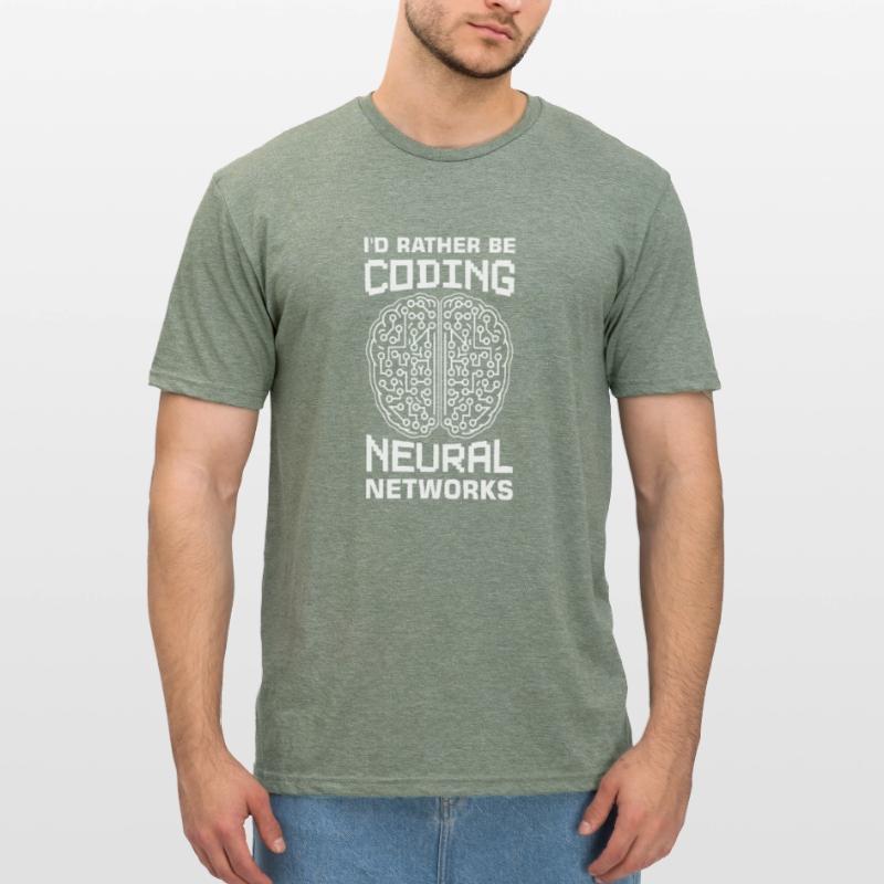 Machine Learning Algorithms AI Data Analyst Unisex Polycotton T-Shirt
