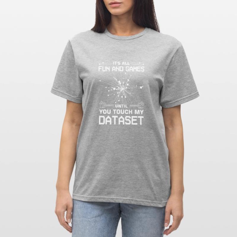 Machine Learning Algorithmen KI Datenanalyst Unisex Polycotton T-Shirt