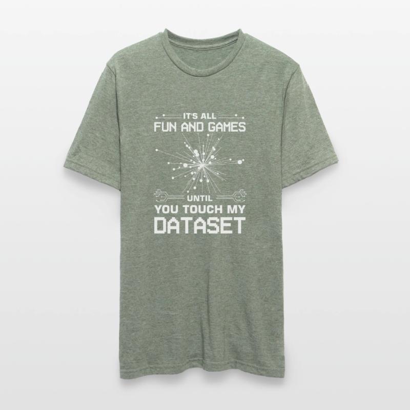 Machine Learning Algorithmen KI Datenanalyst Unisex Polycotton T-Shirt