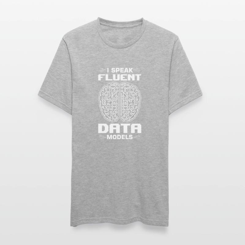 Machine Learning Algorithmen KI Datenanalyst Unisex Polycotton T-Shirt