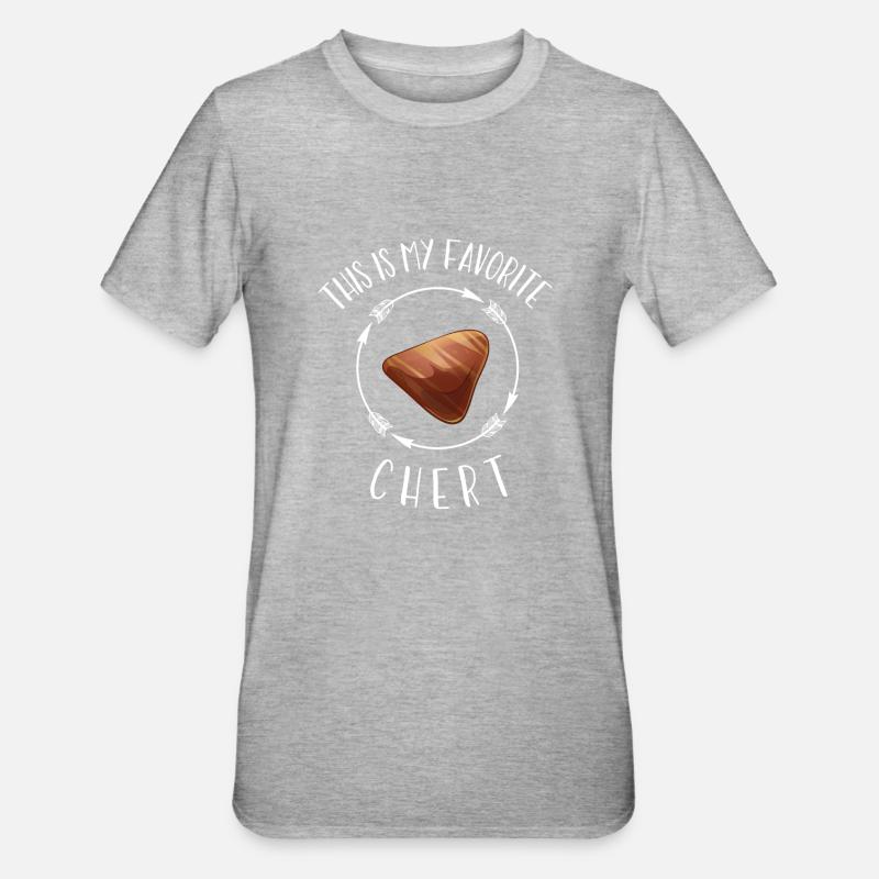 C’est mon chert préféré - T-shirt polycoton Unisexe - gris chiné