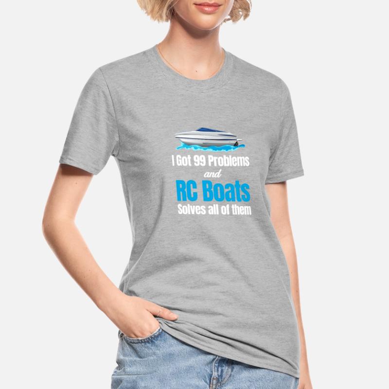I have 99 problems and rc boot solves them all Unisex Polycotton T-Shirt