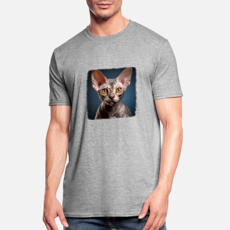 Devon Rex Kätzchen Devon Rex Katze Unisex Polycotton T-Shirt