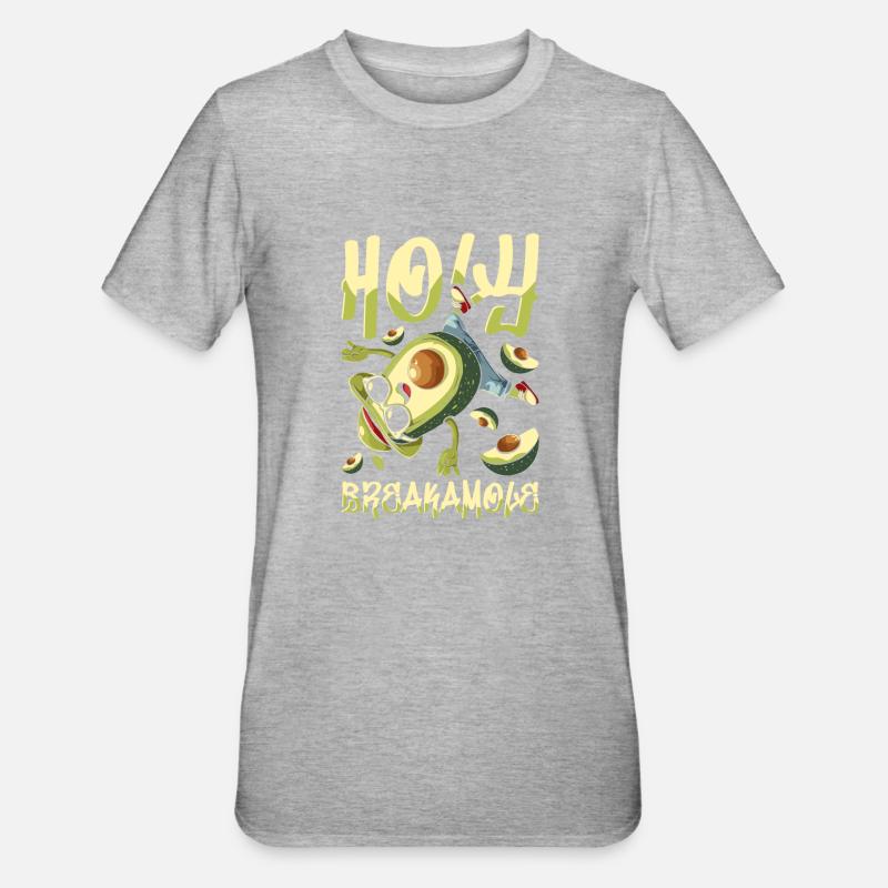 Breakdance Breakdancer Breakdancing - T-shirt polycoton Unisexe - gris chiné