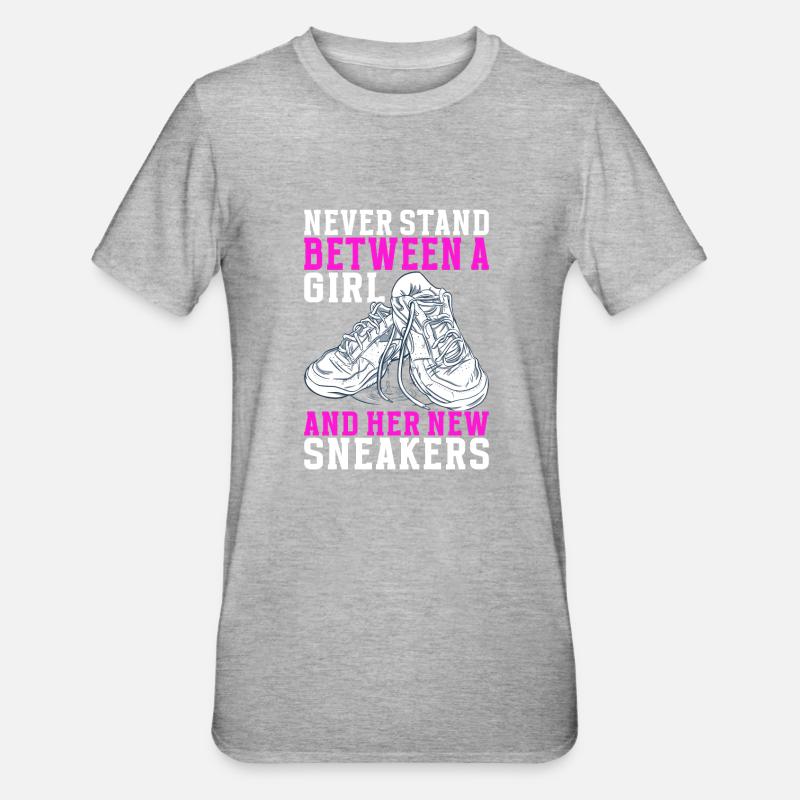 Sneakerhead Sneaker Collector - T-shirt polycoton Unisexe - gris chiné