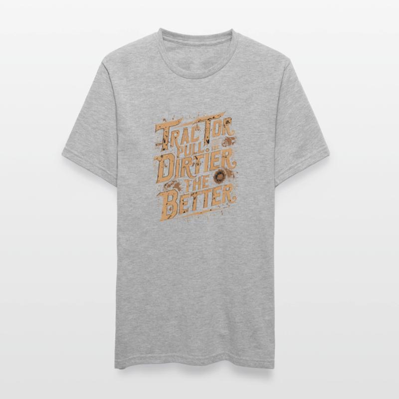 Tractor Pulling Tractor Pulling Tractor Power Farm Unisex Polycotton T-Shirt