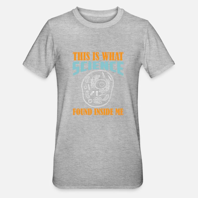 Discovery Unleashed Tee - Bold Science-Inspired - Unisex Polycotton T-Shirt - heather grey