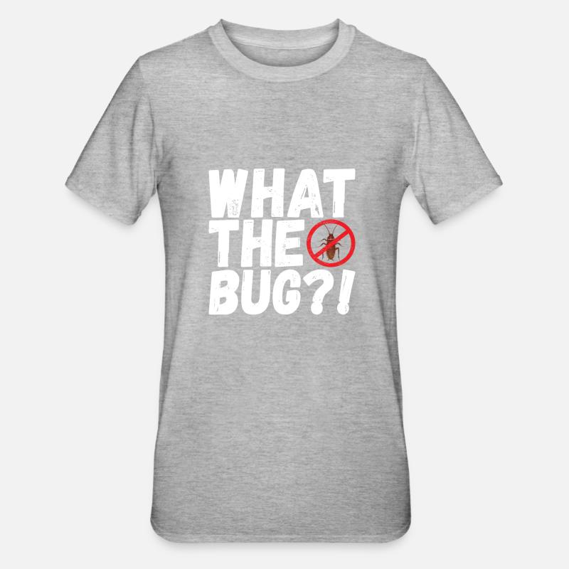 Schädlingsbekämpfung Kammerjäger - Unisex Polycotton T-Shirt - Grau meliert