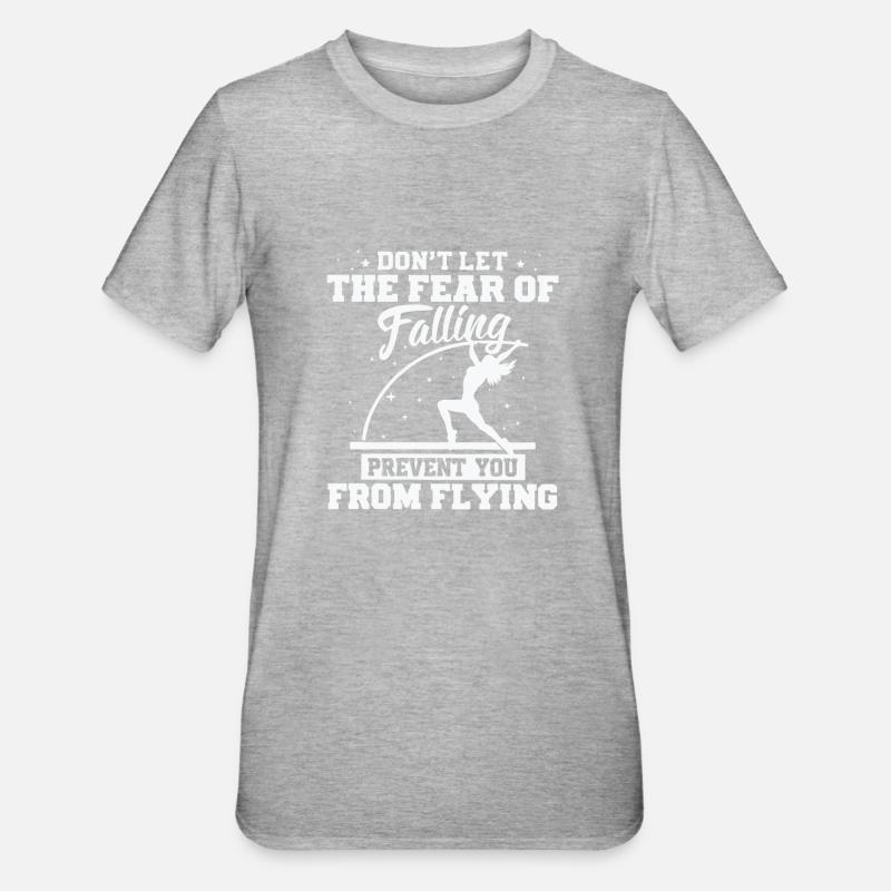 Cadeau de perchiste - T-shirt polycoton Unisexe - gris chiné