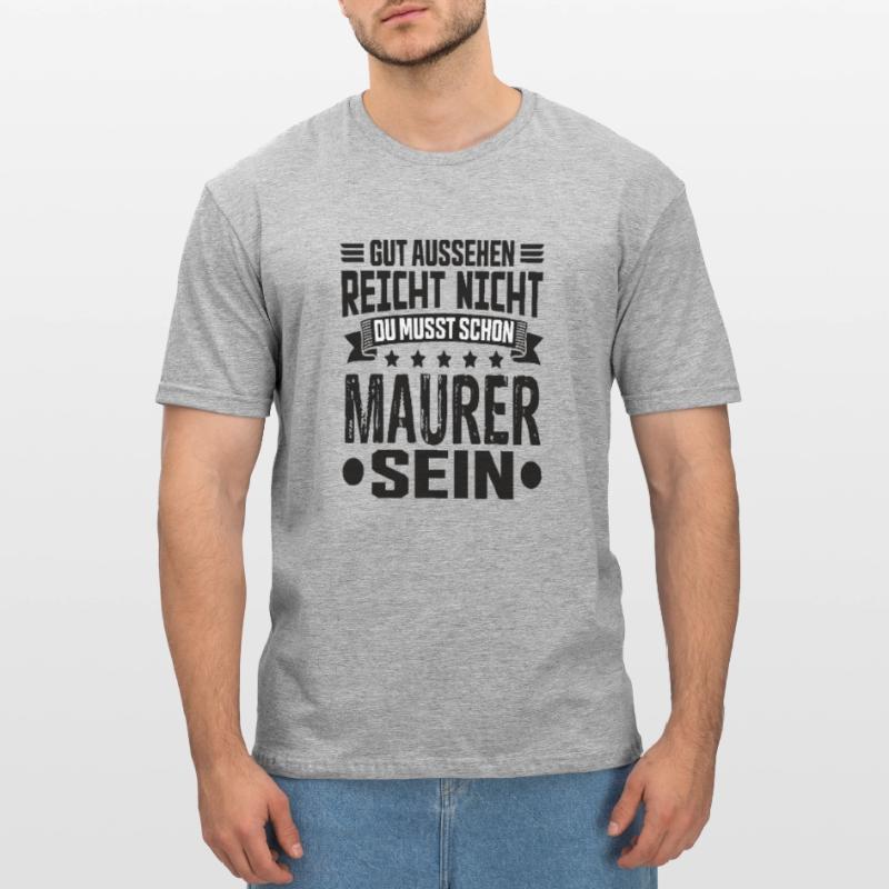 Bricklayer Building Construction Structural Engineer Bricklayer Funny Unisex Polycotton T-Shirt