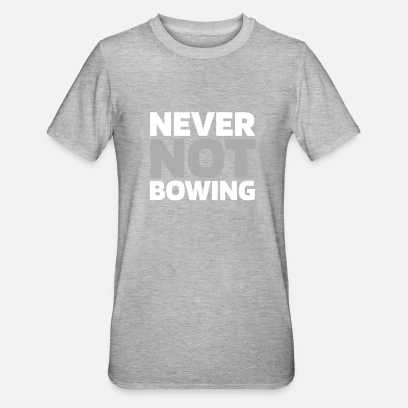 Archery Archery Archery Archer - Unisex Polycotton T-Shirt - heather grey