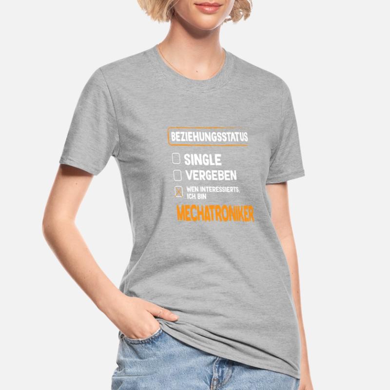 Mechatronics Technician Relationship Status Mechatronics Technician Unisex Polycotton T-Shirt
