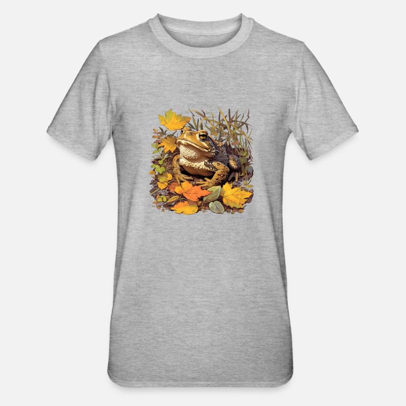 Crapaud crapaud crapaud - T-shirt polycoton Unisexe - gris chiné