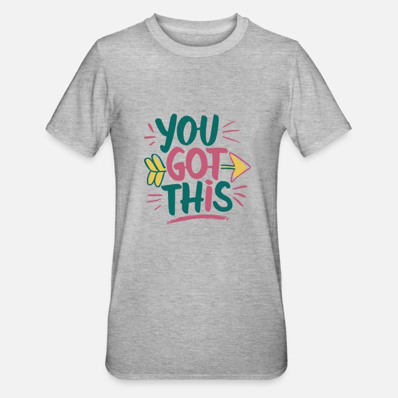 VOUS AVEZ COMPRIS - T-shirt polycoton Unisexe - gris chiné