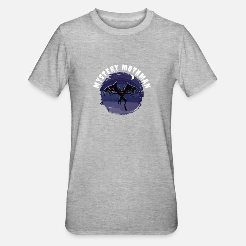 Cryptozoologiste, Créatures, Mystère, Mythes - T-shirt polycoton Unisexe - gris chiné