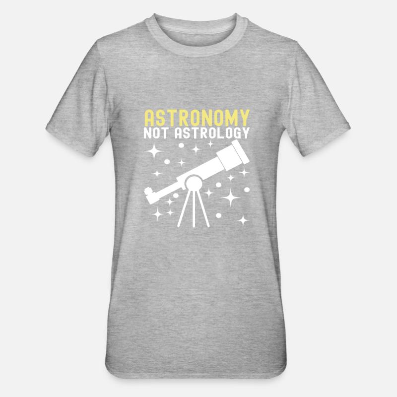 Astronomie Atronome - T-shirt polycoton Unisexe - gris chiné