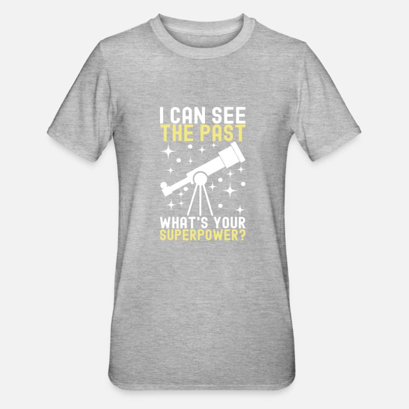 Astronomie Atronome - T-shirt polycoton Unisexe - gris chiné