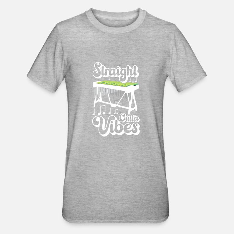 Vibraphon, vibraphonist - Unisex Polycotton T-Shirt - heather grey