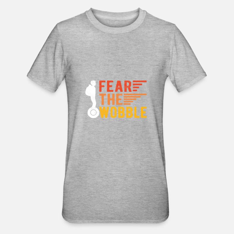 EUC Monowheel - Unisex Polycotton T-Shirt - heather grey